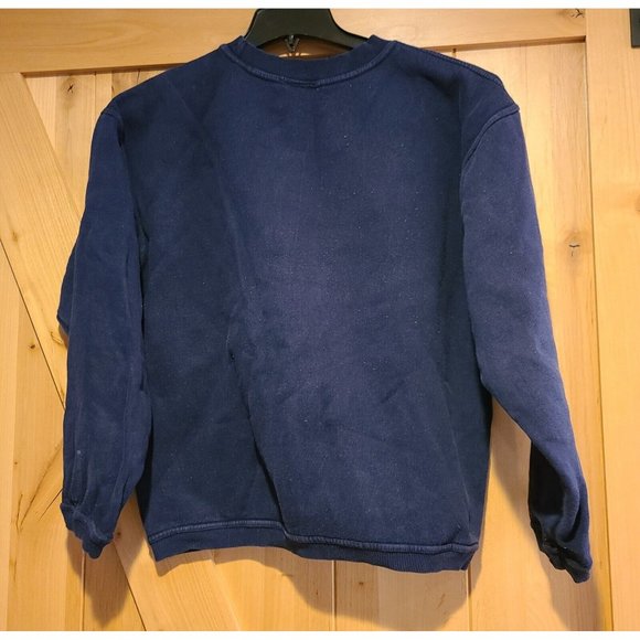 Vintage Size M L ? Planet Hollywood Dallas Sweatshirt Blue Red Embroidered - Picture 2 of 14